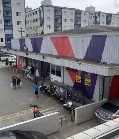 Kitnet Pe Na Areia, Em Frente A Praia. Praia Grande  Exterior photo