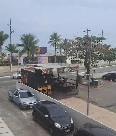 Kitnet Pe Na Areia, Em Frente A Praia. Praia Grande  Exterior photo